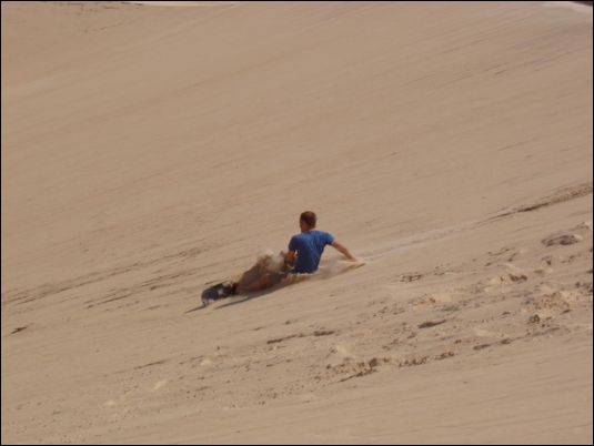 Sandboarden